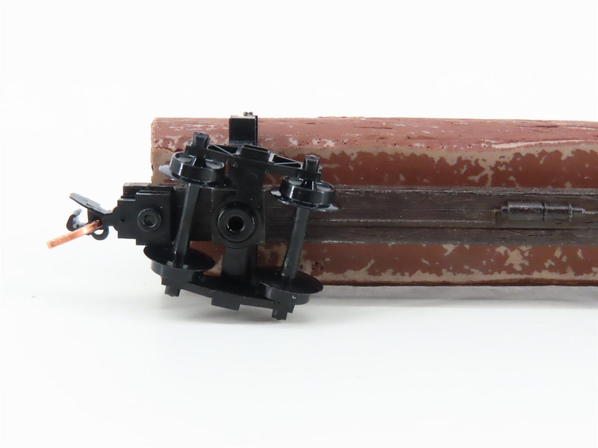 N Scale Micro-Trains MTL 113010 40&#39; Skeleton Log Car w/ Log Load