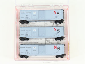 N Scale Micro-Trains MTL 33132 NS Norfolk Southern 50' Box Car 3-Pack