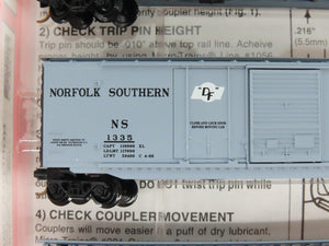 N Scale Micro-Trains MTL 33132 NS Norfolk Southern 50' Box Car 3-Pack