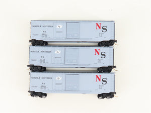N Scale Micro-Trains MTL 33132 NS Norfolk Southern 50' Box Car 3-Pack