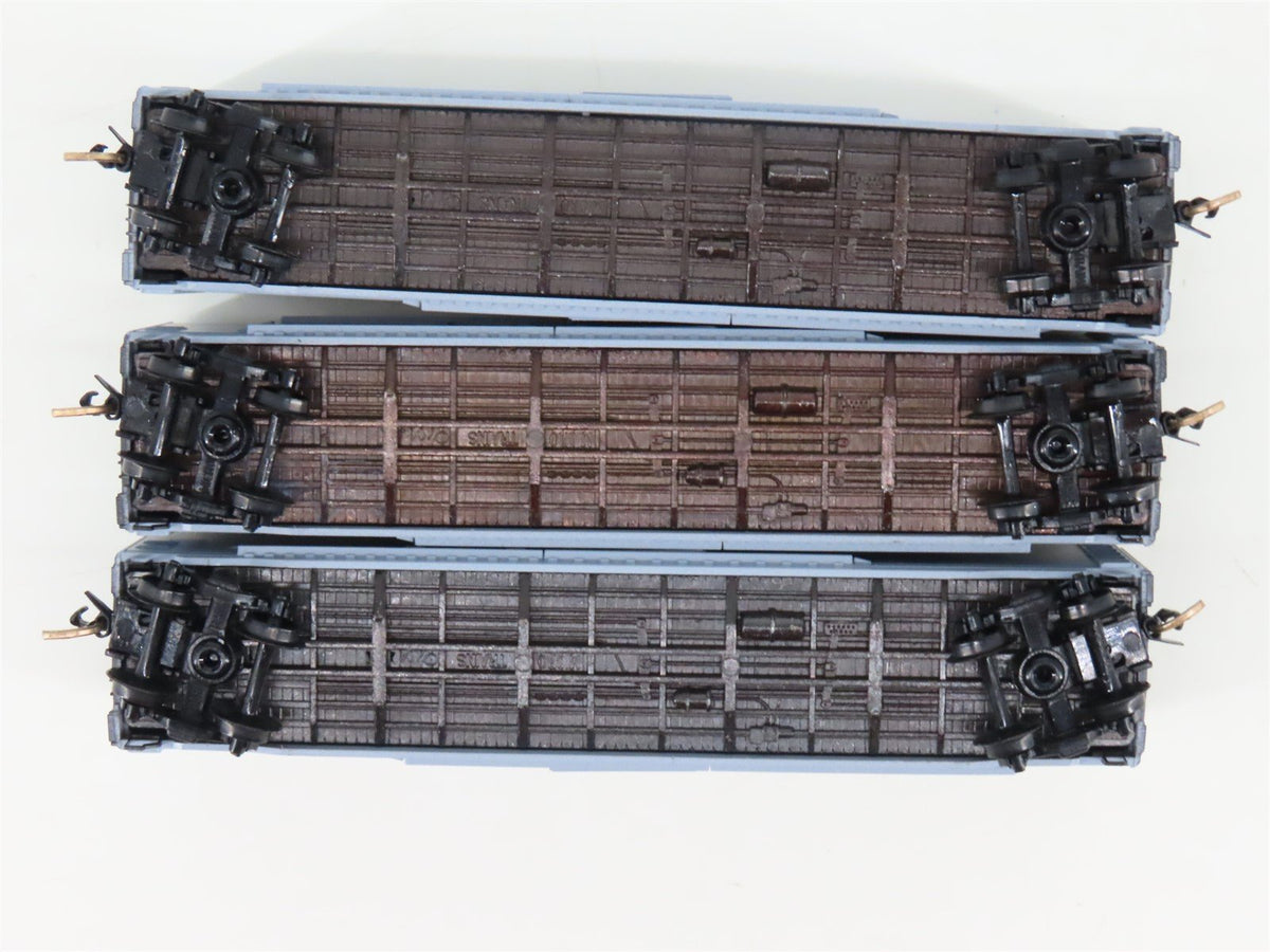 N Scale Micro-Trains MTL 33132 NS Norfolk Southern 50&#39; Box Car 3-Pack