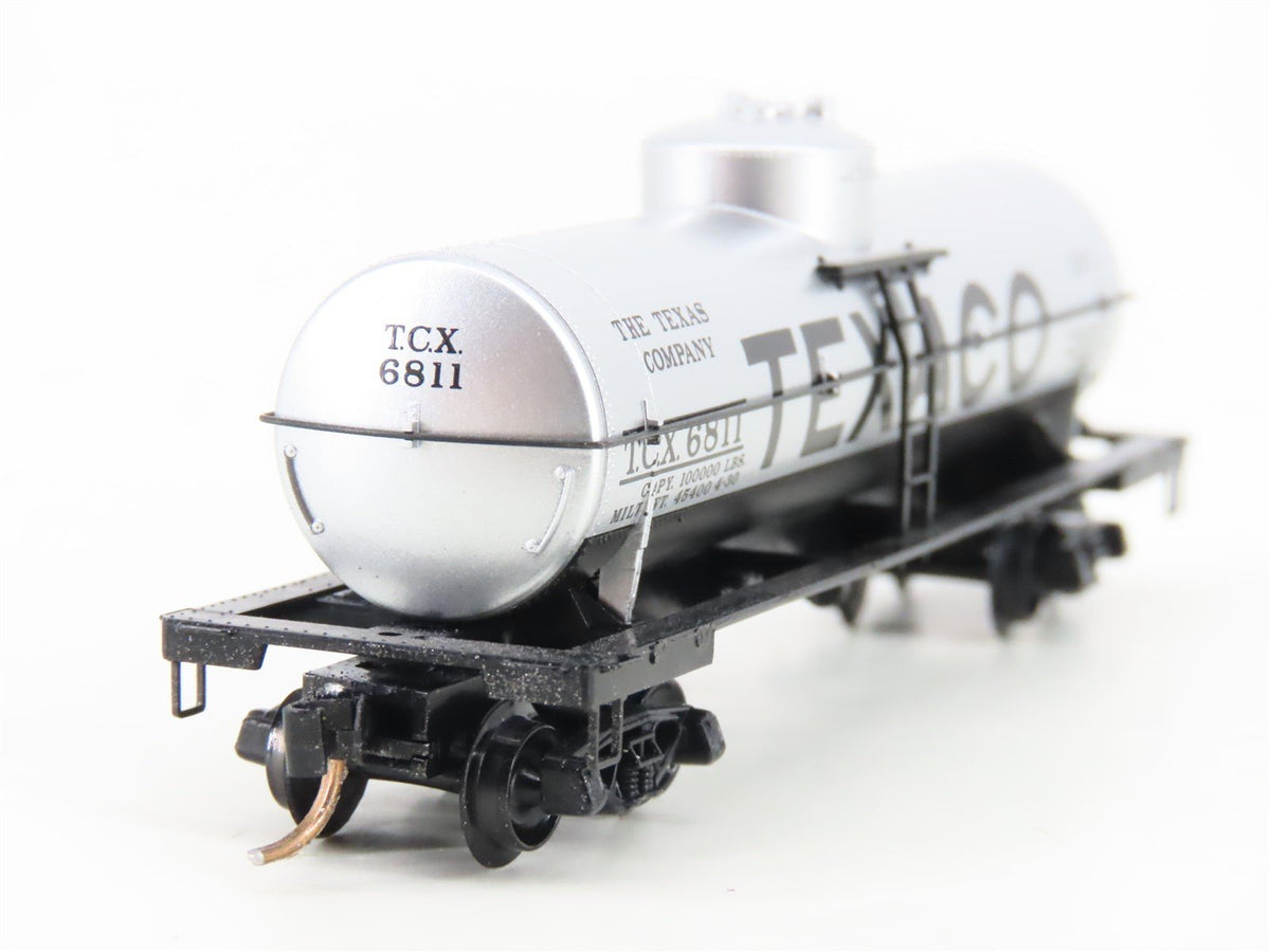 N Scale Micro-Trains MTL 65070 TCX Texaco 39&#39; Single Dome Tank Car #6811