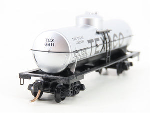 N Scale Micro-Trains MTL 65070 TCX Texaco 39' Single Dome Tank Car #6811