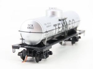 N Scale Micro-Trains MTL 65070 TCX Texaco 39' Single Dome Tank Car #6811