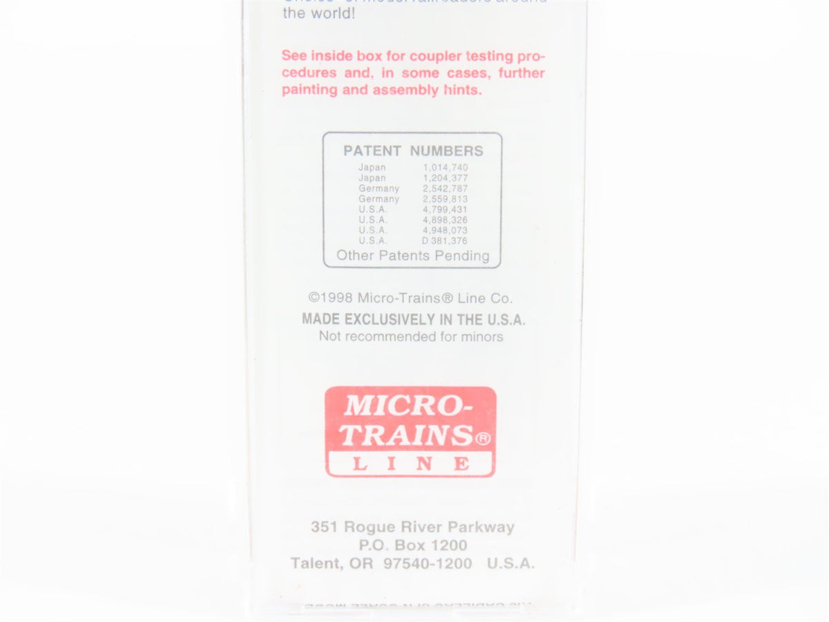 N Scale Micro-Trains MTL 65060 UTLX Union Tank Car Company 39&#39; Tank Car #8539