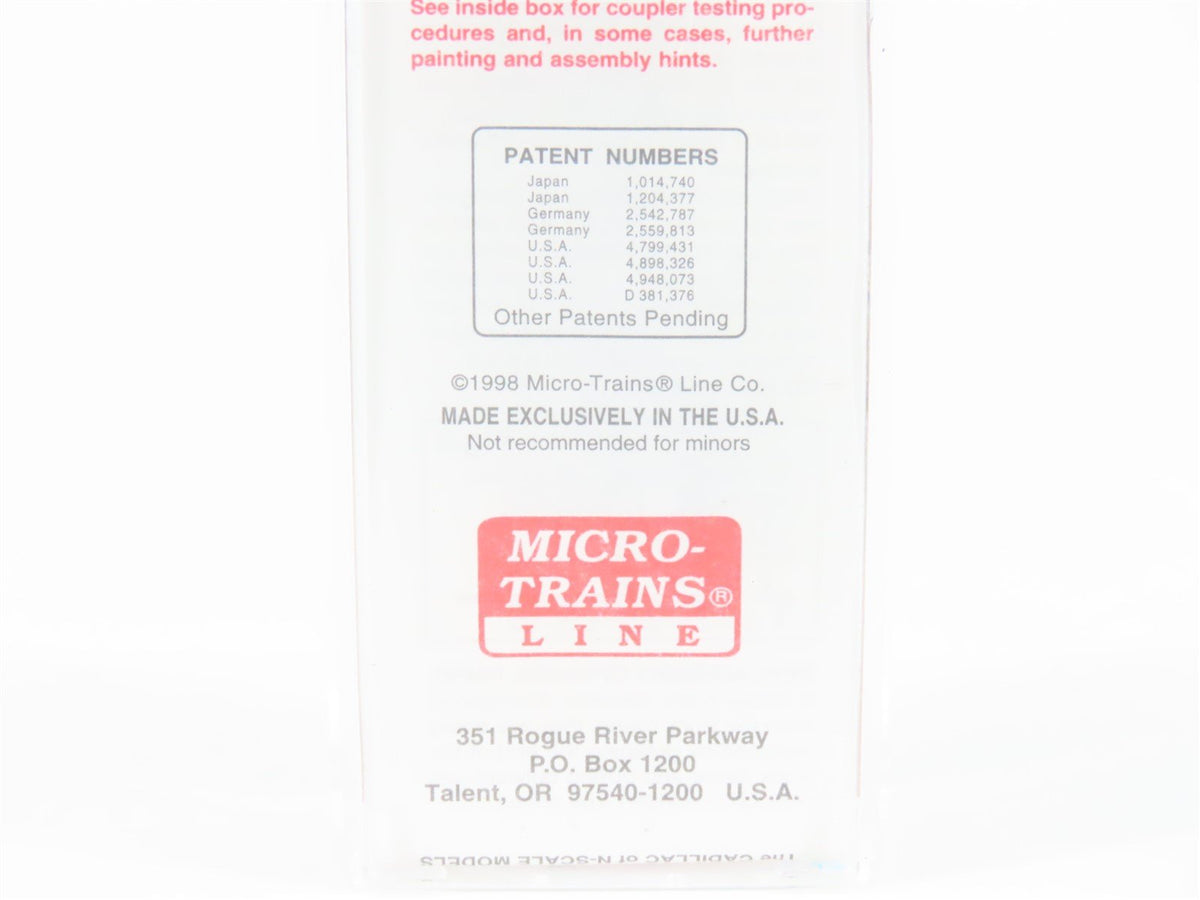 N Scale Micro-Trains MTL 65060 UTLX Union Tank Car Company 39&#39; Tank Car #8535