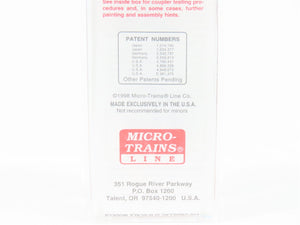 N Scale Micro-Trains MTL 65060 UTLX Union Tank Car Company 39' Tank Car #8535