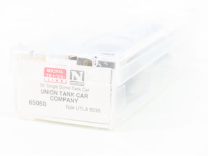 N Scale Micro-Trains MTL 65060 UTLX Union Tank Car Company 39' Tank Car #8535