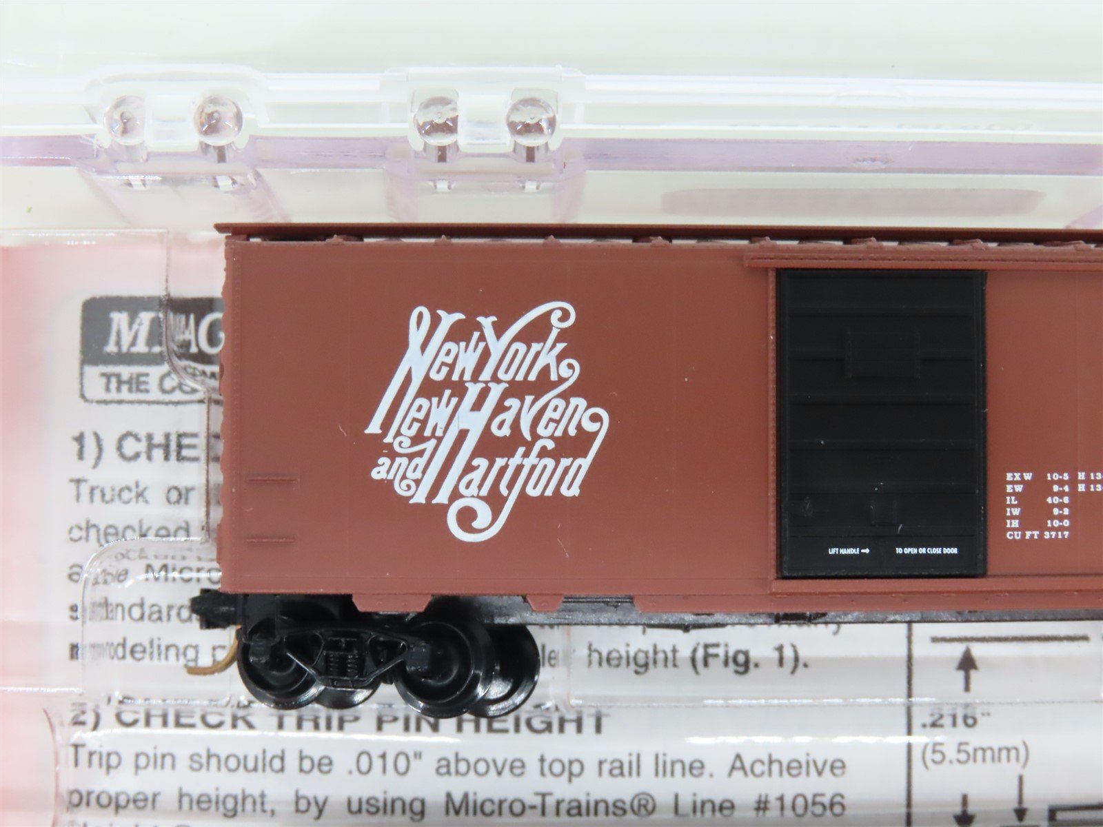 N Scale Micro-Trains MTL 20029-2 NH New Haven 40' Single Door Box Car 3-Pack