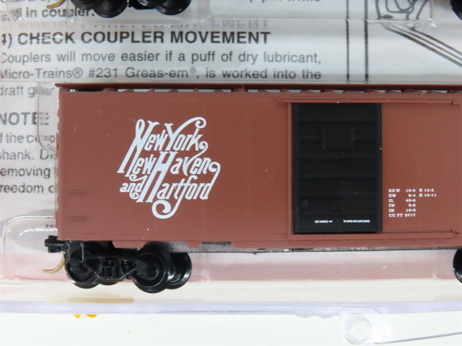 N Scale Micro-Trains MTL 20029-2 NH New Haven 40' Single Door Box Car 3-Pack