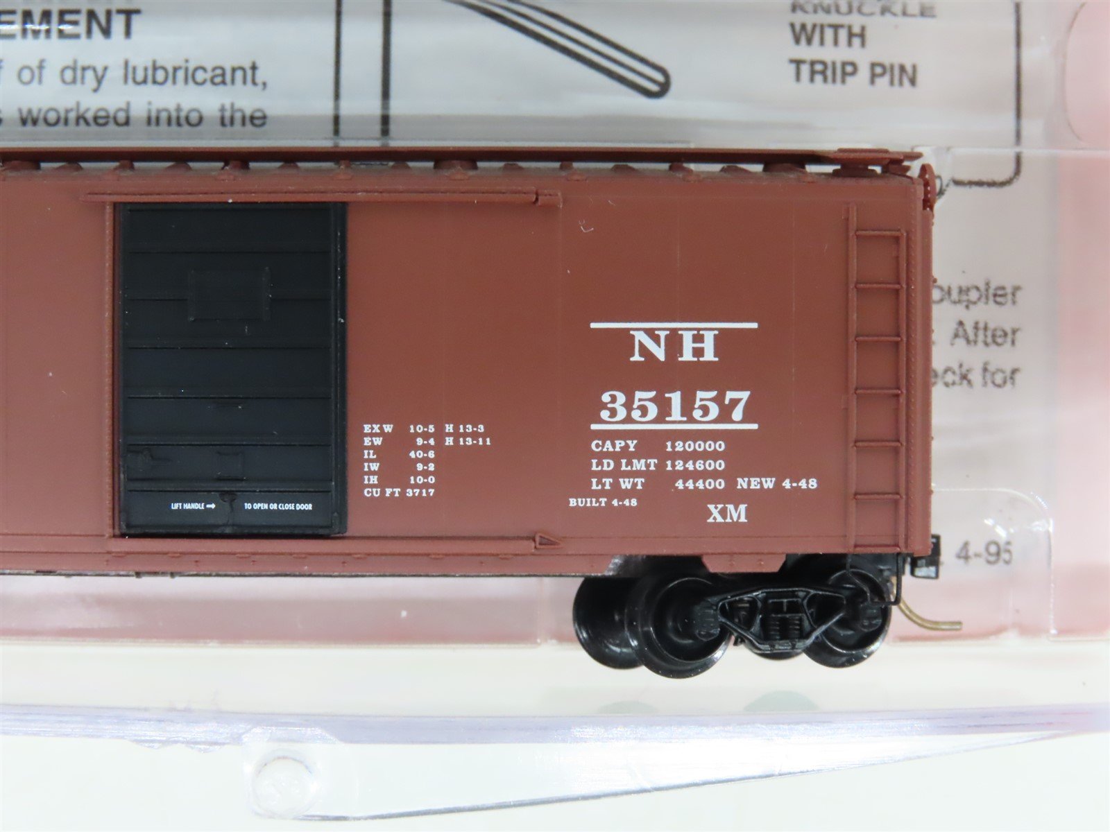 N Scale Micro-Trains MTL 20029-2 NH New Haven 40' Single Door Box Car 3-Pack
