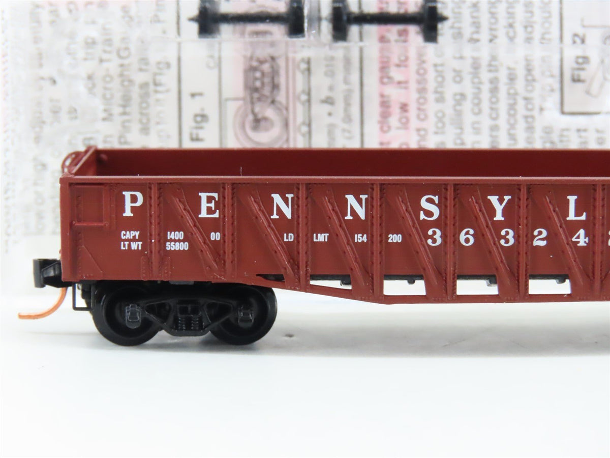 N Scale Micro-Trains MTL 62070 PRR Pennsylvania Railroad 50&#39; Gondola #363242