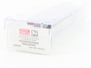 N Scale Micro-Trains MTL 62070 PRR Pennsylvania Railroad 50' Gondola #363242