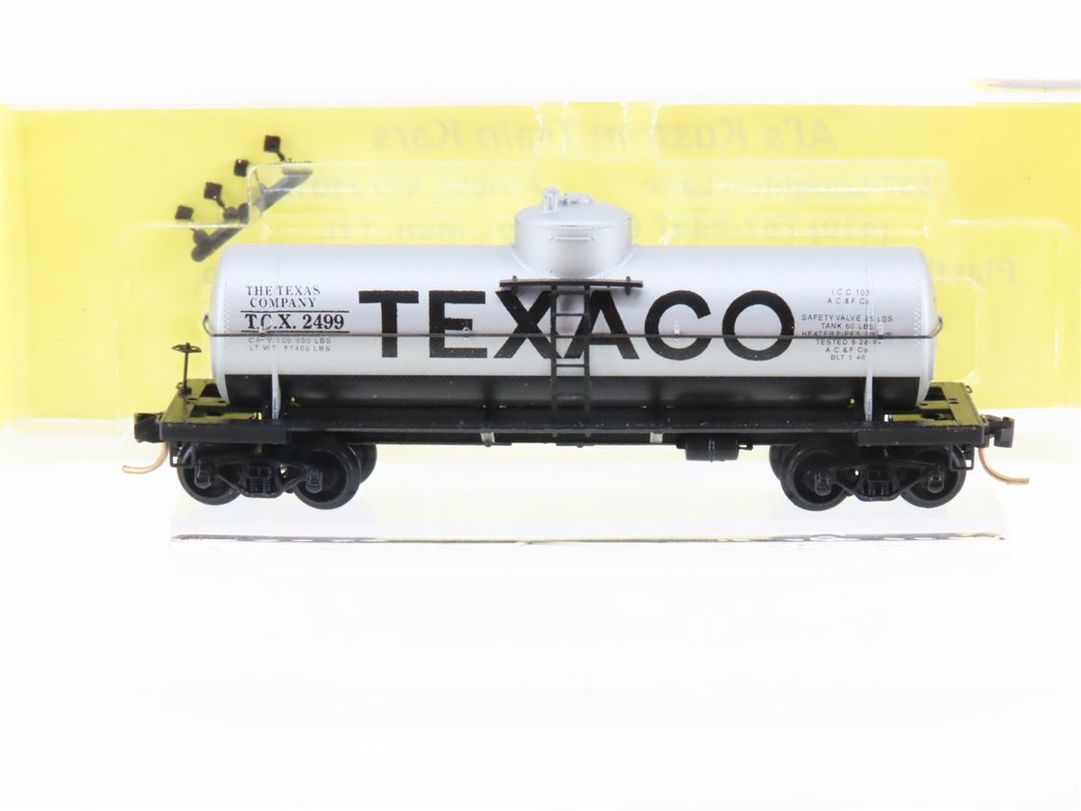 N Micro-Trains MTL Al&#39;s Kustom Train Kars #135 TCX Texaco 39&#39; Tank Car #2499