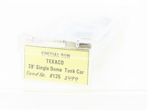 N Micro-Trains MTL Al's Kustom Train Kars #135 TCX Texaco 39' Tank Car #2499
