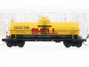 N Scale Micro-Trains MTL 65090/3 SCCX Shell 39' Single Dome Tank Car #1100