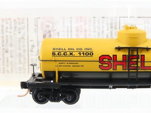 N Scale Micro-Trains MTL 65090/3 SCCX Shell 39' Single Dome Tank Car #1100