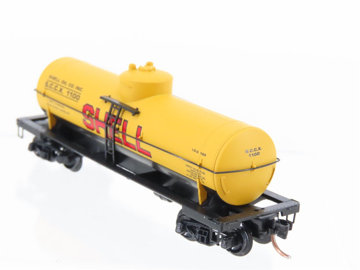 N Scale Micro-Trains MTL 65090/3 SCCX Shell 39&#39; Single Dome Tank Car #1100