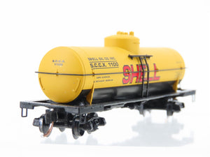 N Scale Micro-Trains MTL 65090/3 SCCX Shell 39' Single Dome Tank Car #1100