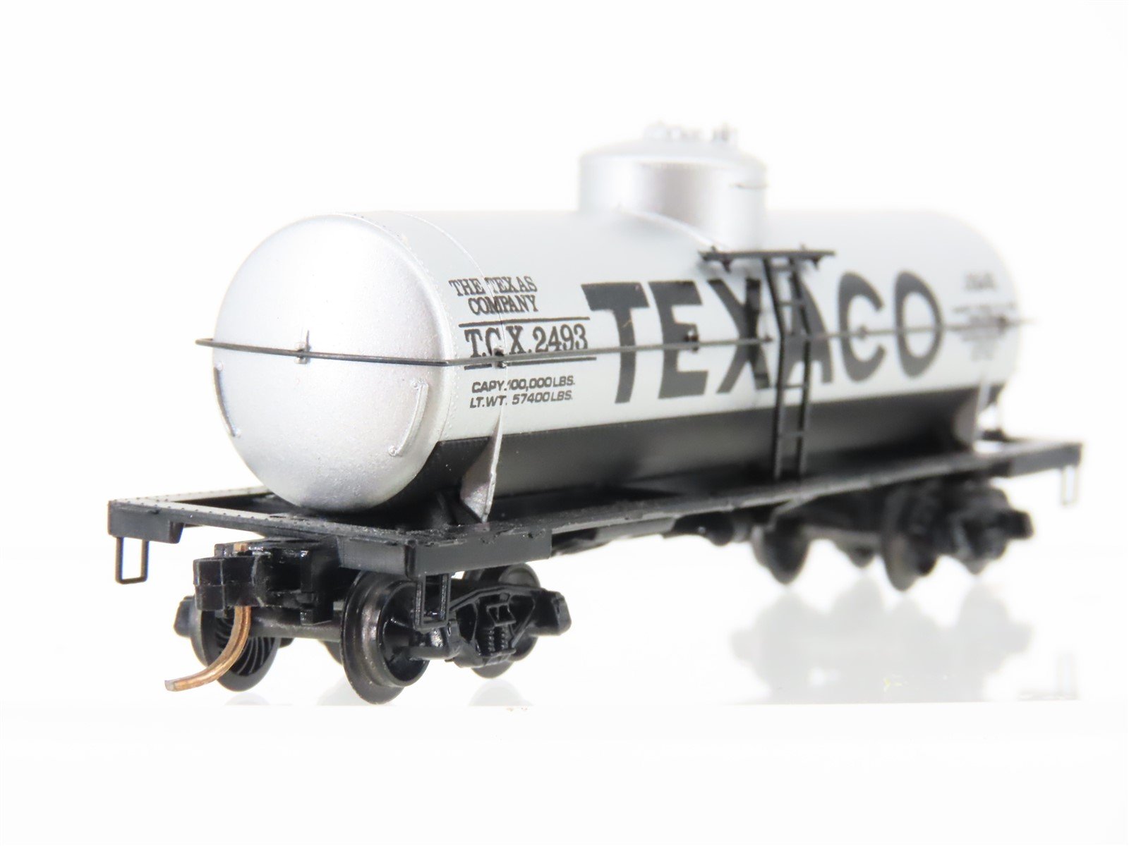 N Scale Kadee Micro-Trains MTL 65072 TCX Texaco 39' Single Dome Tank Car #2493