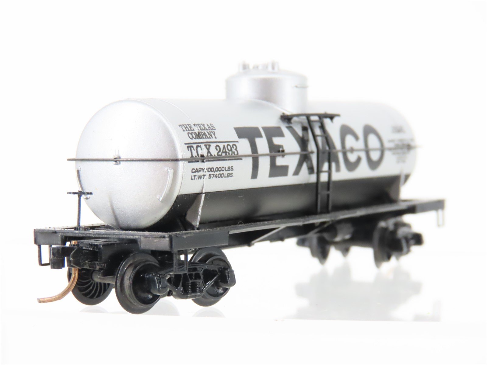 N Scale Kadee Micro-Trains MTL 65072 TCX Texaco 39' Single Dome Tank Car #2493