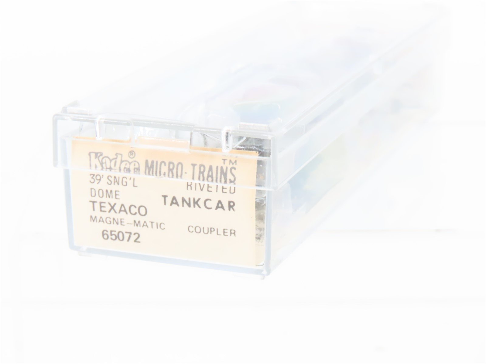 N Scale Kadee Micro-Trains MTL 65072 TCX Texaco 39' Single Dome Tank Car #2493