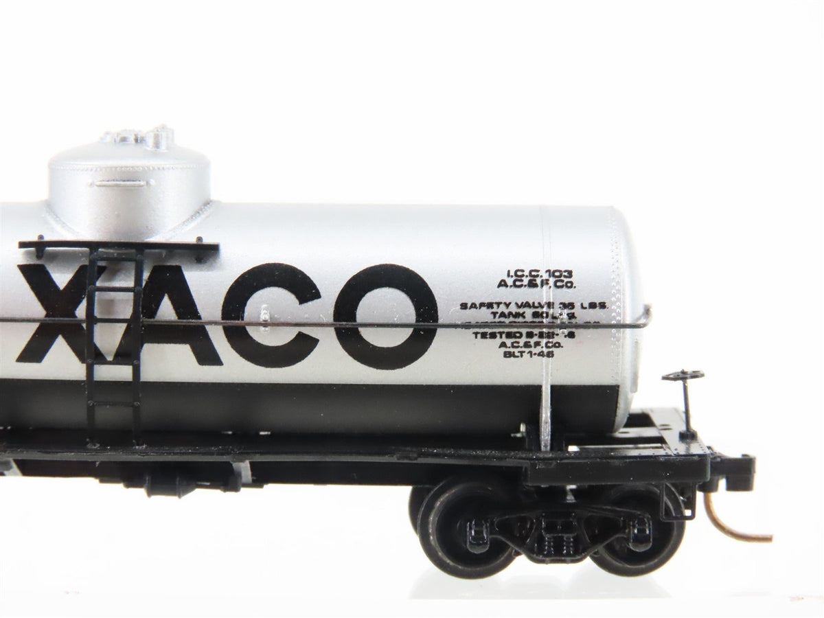 N Scale Kadee Micro-Trains MTL 65072 TCX Texaco 39&#39; Single Dome Tank Car #1102
