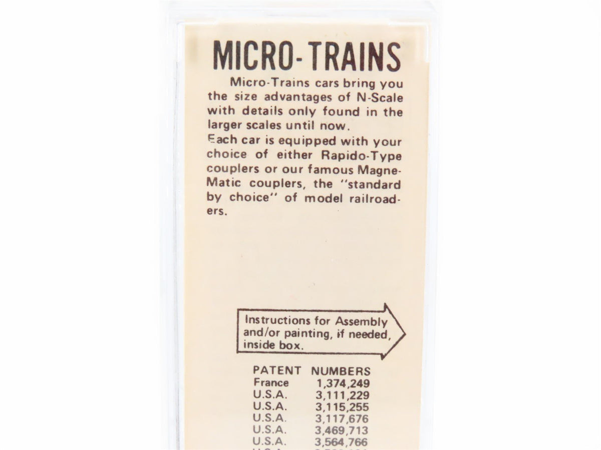 N Scale Kadee Micro-Trains MTL 65072 TCX Texaco 39&#39; Single Dome Tank Car #1102