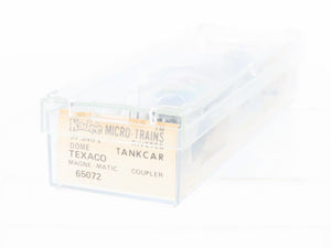 N Scale Kadee Micro-Trains MTL 65072 TCX Texaco 39' Single Dome Tank Car #1102