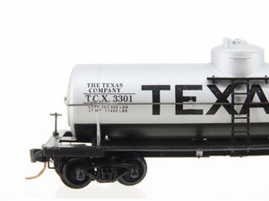 N Micro-Trains MTL Al's Kustom Train Kars #163 TCX Texaco 39' Tank Car #3301
