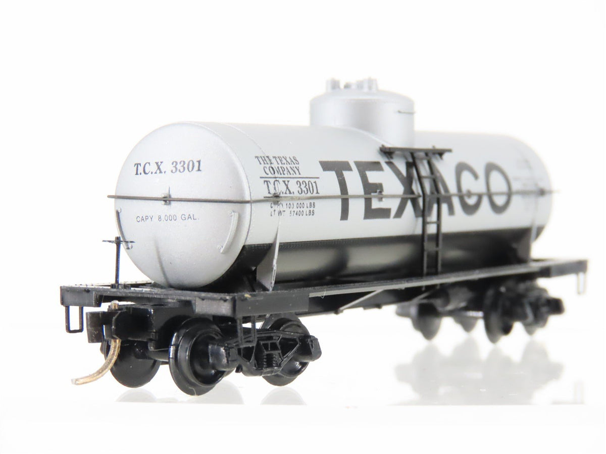 N Micro-Trains MTL Al&#39;s Kustom Train Kars #163 TCX Texaco 39&#39; Tank Car #3301
