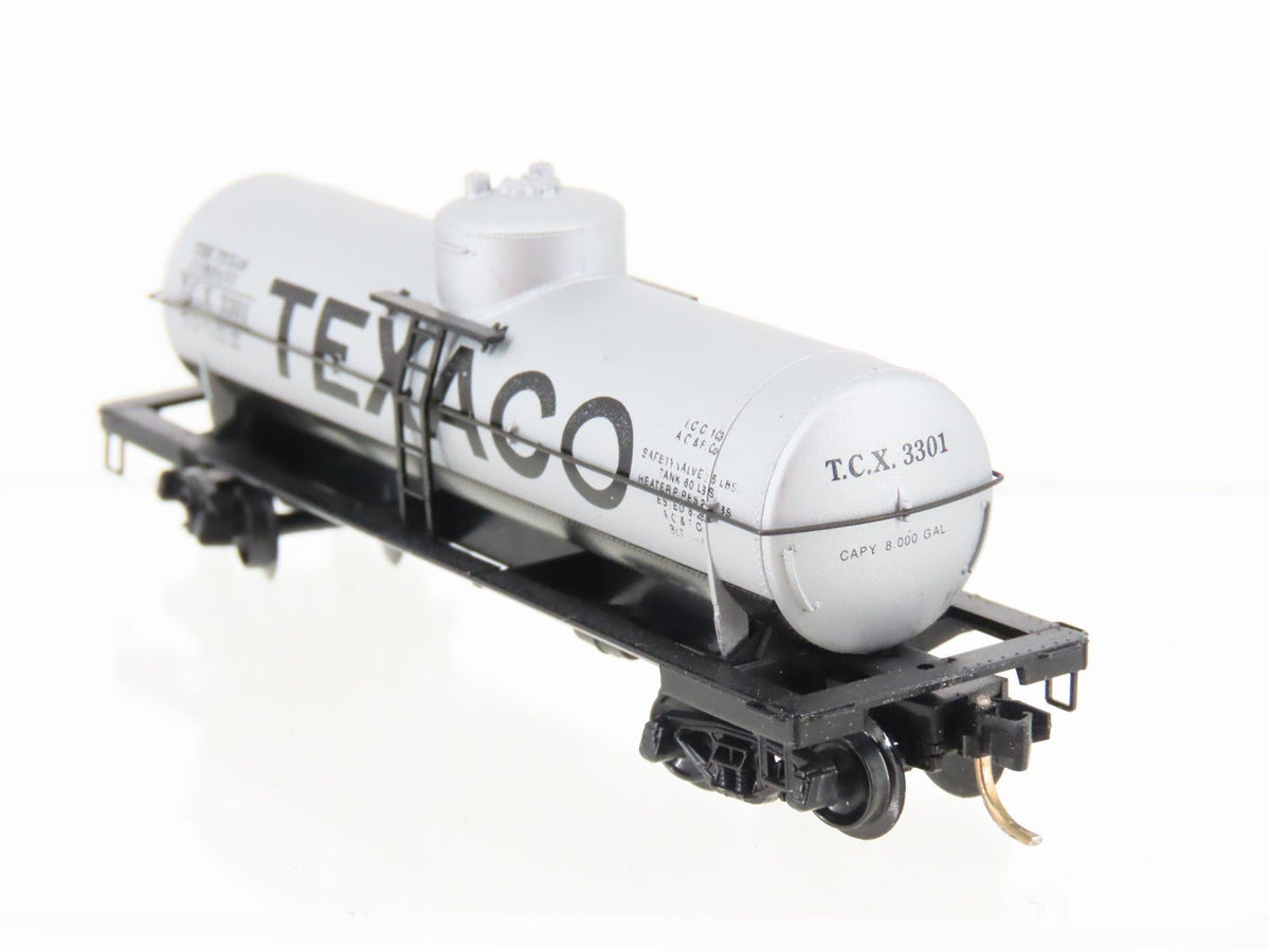 N Micro-Trains MTL Al&#39;s Kustom Train Kars #163 TCX Texaco 39&#39; Tank Car #3301