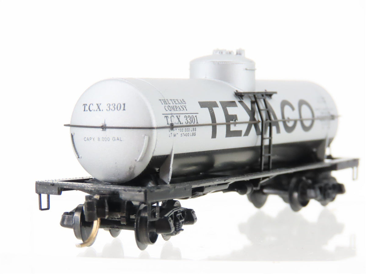 N Micro-Trains MTL Al&#39;s Kustom Train Kars #163 TCX Texaco 39&#39; Tank Car #3301