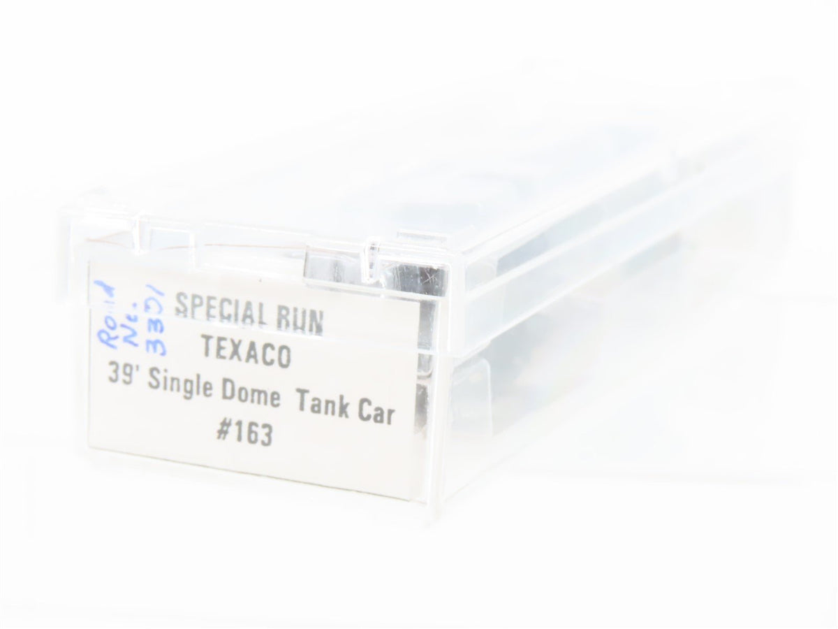 N Micro-Trains MTL Al&#39;s Kustom Train Kars #163 TCX Texaco 39&#39; Tank Car #3301