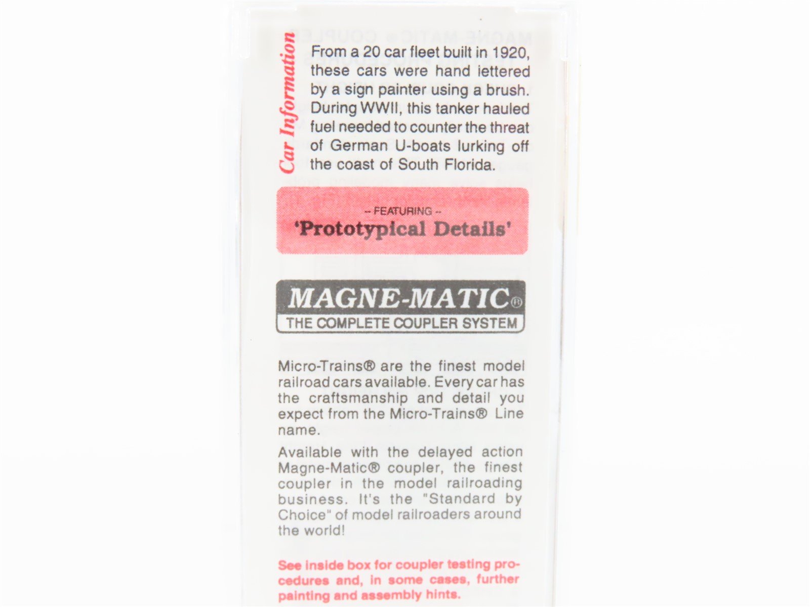 N Micro-Trains MTL 65420 BERX Belcher Oil 39' Single Dome Tank Car #105