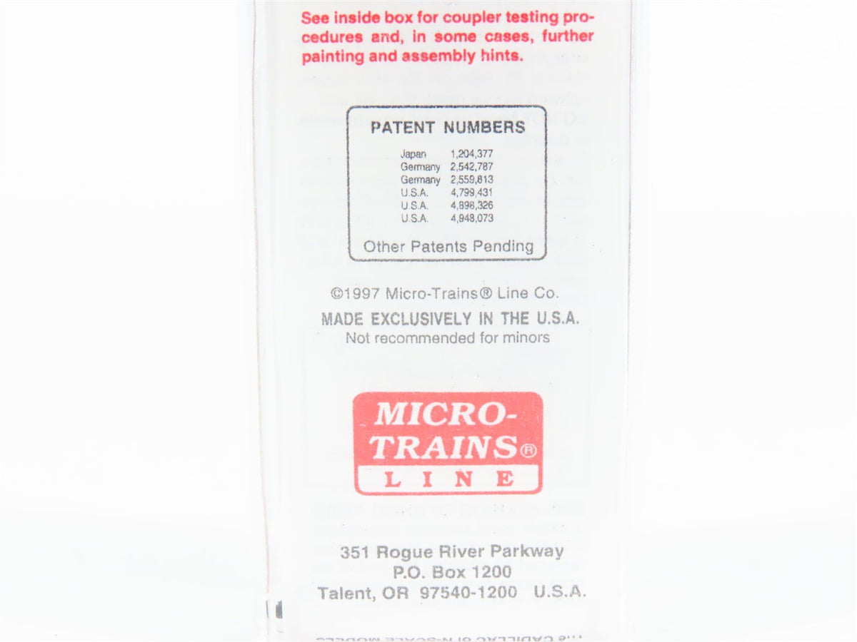 N Micro-Trains MTL 65400 CGW Chicago Great Western 39&#39; Single Dome Tank Car #290