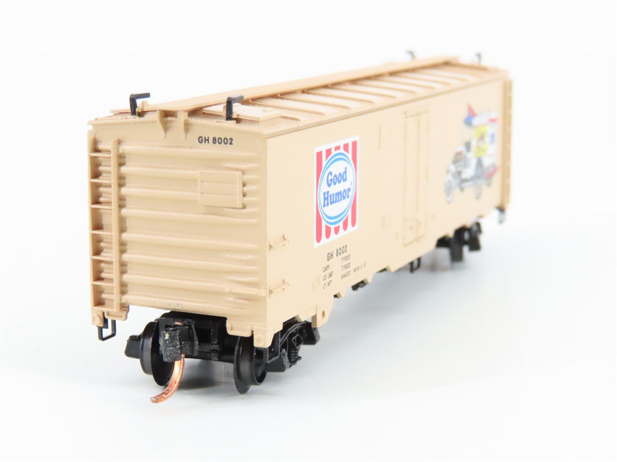 N Scale Micro-Trains MTL 59580 GH Good Humor 40&#39; Steel Ice Reefer #8002