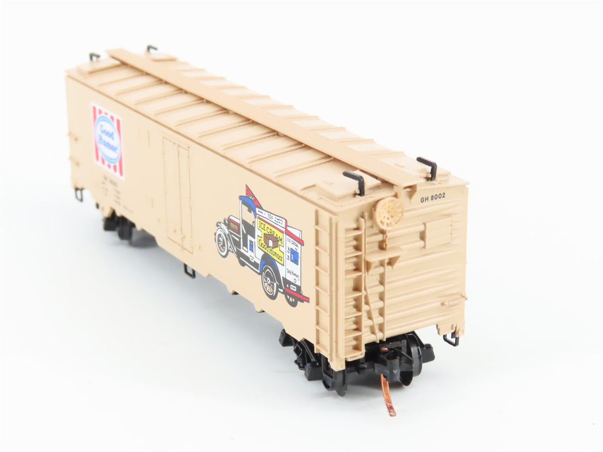 N Scale Micro-Trains MTL 59580 GH Good Humor 40&#39; Steel Ice Reefer #8002
