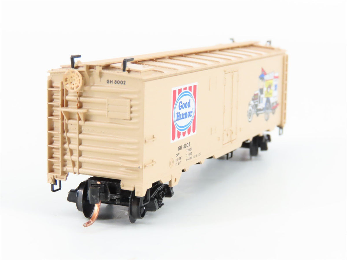N Scale Micro-Trains MTL 59580 GH Good Humor 40&#39; Steel Ice Reefer #8002