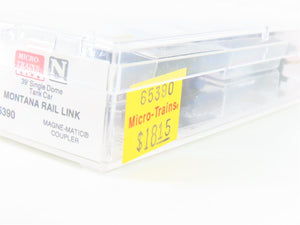 N Micro-Trains MTL 65390 MRL Montana Rail Link 39' Single Dome Tank Car 100015
