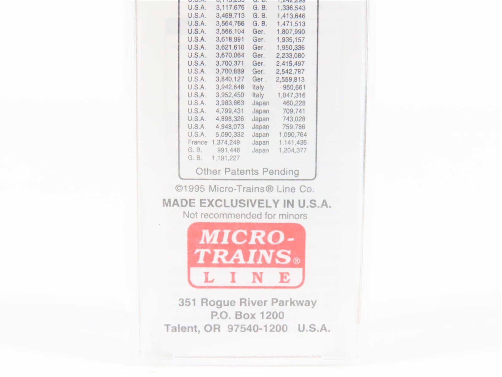 N Micro-Trains MTL 65380 Micro-Trains Line 5th Anniversary Single Dome Tank Car