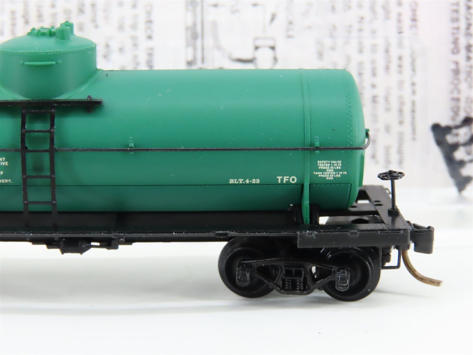 N Scale Micro-Trains MTL 65350 RDG Reading 39' Single Dome Tank Car #90983