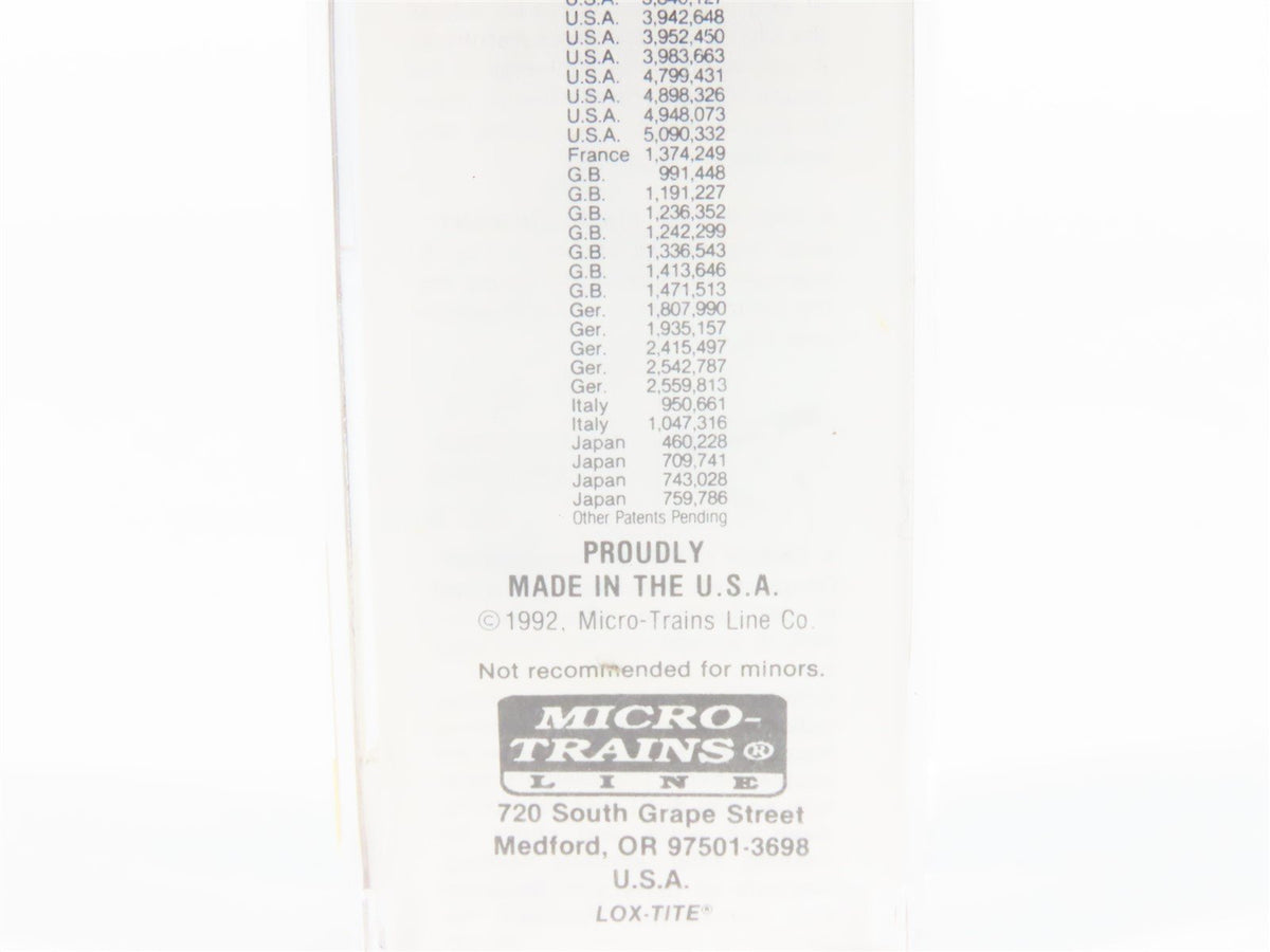 N Scale Micro-Trains MTL 65340 UP Union Pacific 39&#39; Single Dome Tank Car #908833