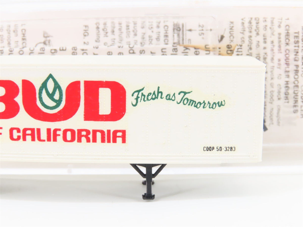 N Scale Kadee Micro-Trains MTL 40&#39; Bud of California Trailer--CUSTOM