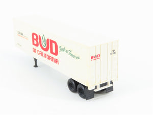N Scale Kadee Micro-Trains MTL 40' Bud of California Trailer--CUSTOM