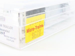 N Scale Micro-Trains MTL 40' Bekins Semi Trailer--Custom