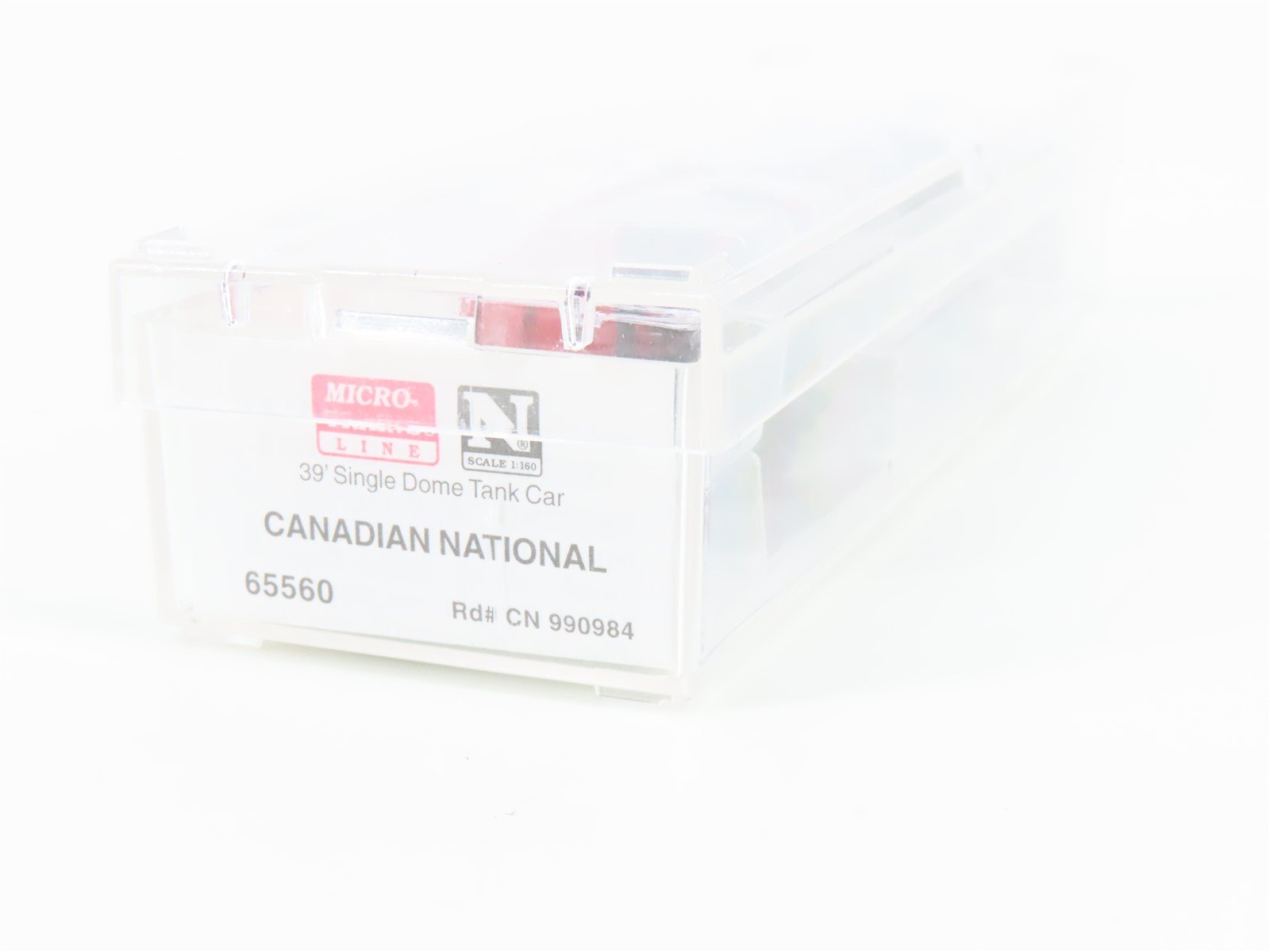 N Micro-Trains MTL 65560 CN Canadian National 39' Single Dome Tank Car 990894