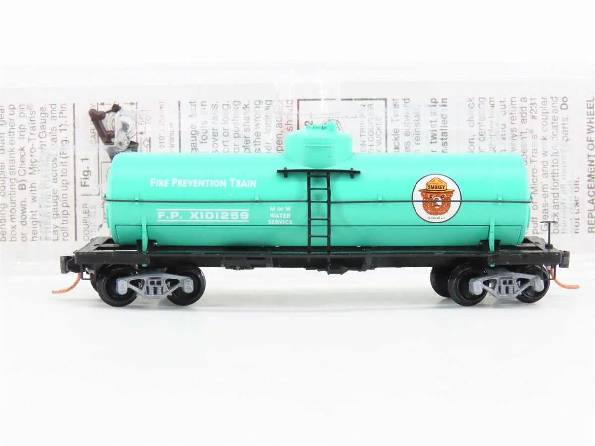 N Micro-Trains MTL 65540 FP Fire Prevention Train Smokey Bear Tank Car X101259