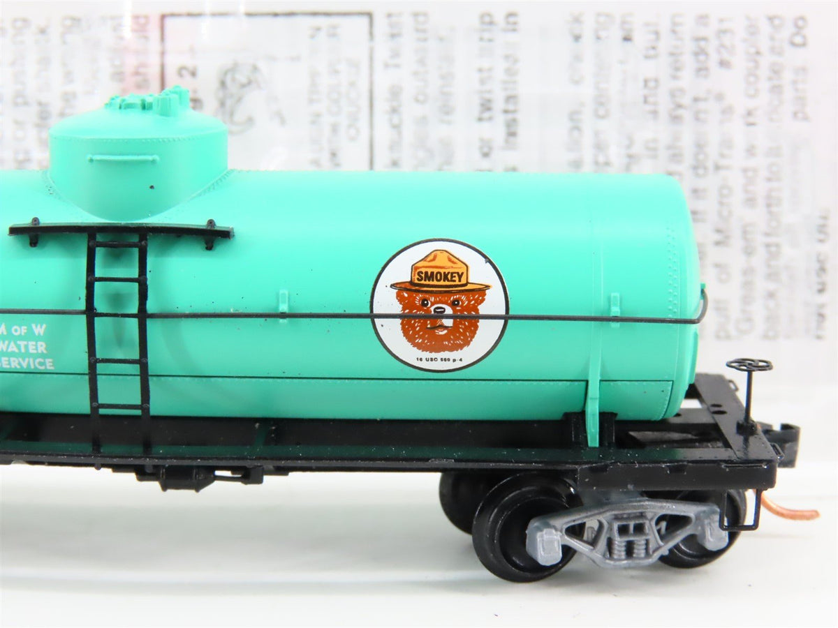 N Micro-Trains MTL 65540 FP Fire Prevention Train Smokey Bear Tank Car X101259