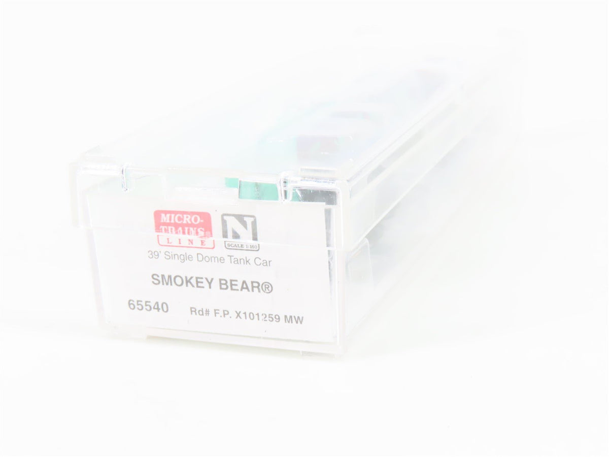N Micro-Trains MTL 65540 FP Fire Prevention Train Smokey Bear Tank Car X101259